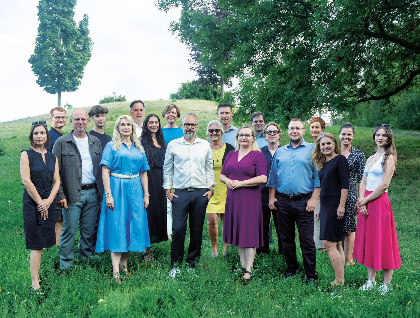 Společné foto kandidátů OK-19